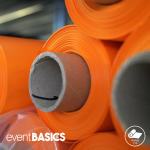 Standard Lackfolie 130cm x 30m 150µm orange (739) eventBASICS